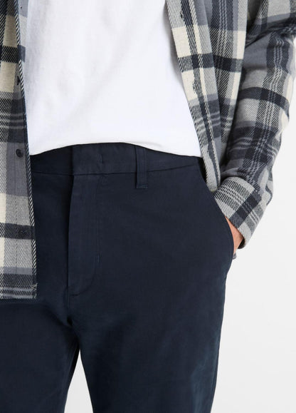 VINCE Men Owen Athletic Stretch-Cotton Pant in Trousers COASTAL BLUE