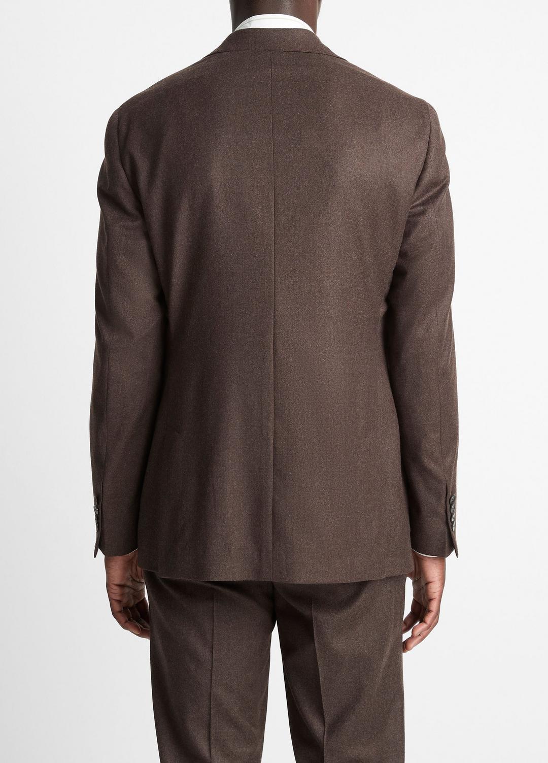 VINCE Men Wool-Silk Relaxed Sport Coat in Blazers BROWN
