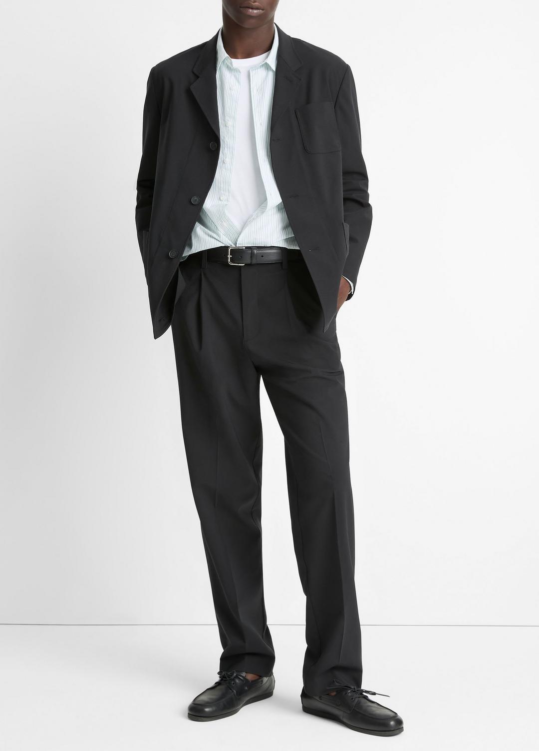 VINCE Men Tailored Utility Blazer in Blazers BLACK