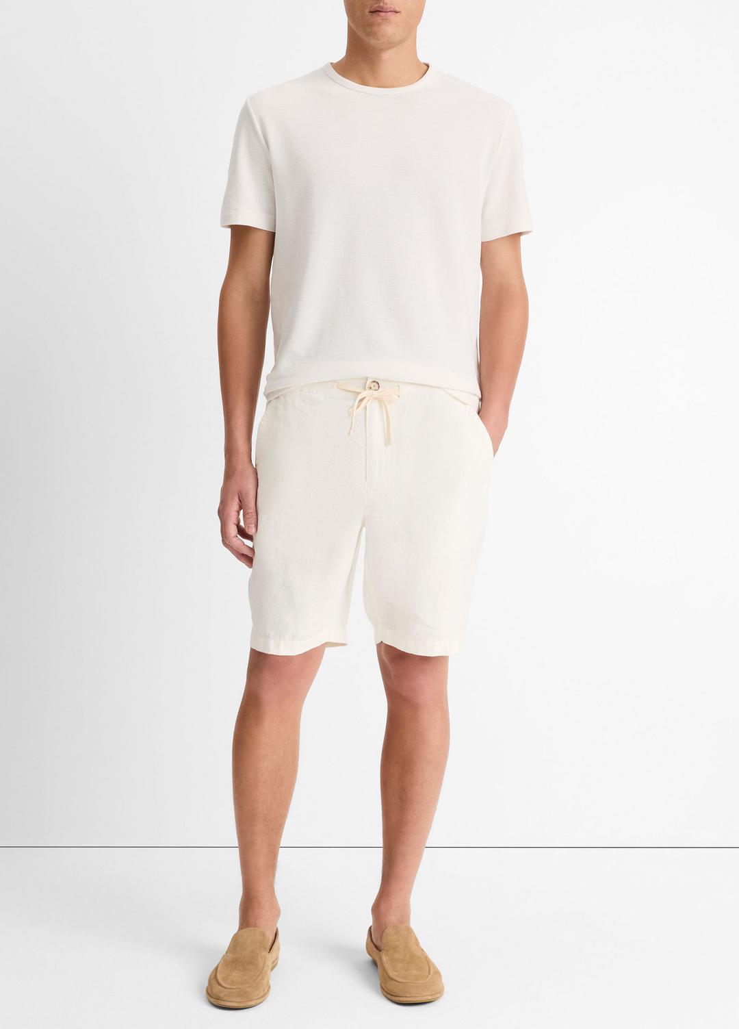 VINCE Men Lightweight Hemp Short in Shorts BONE