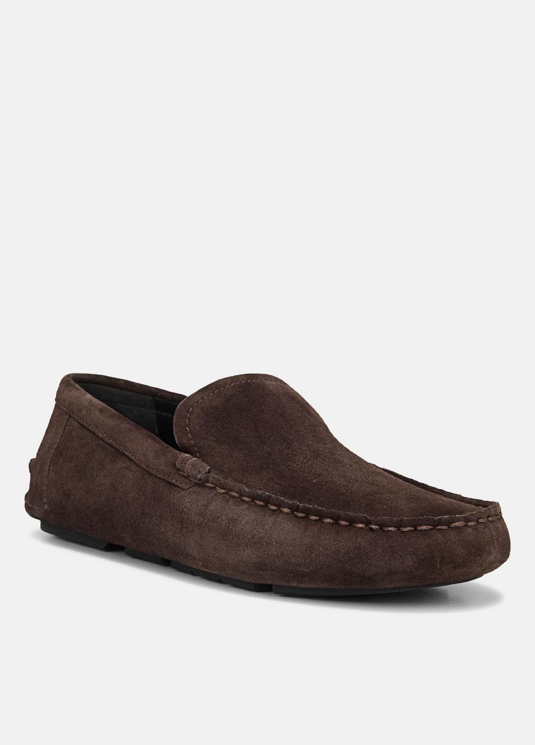 VINCE Men Cayle Suede Loafer in Loafers COCOA BROWN