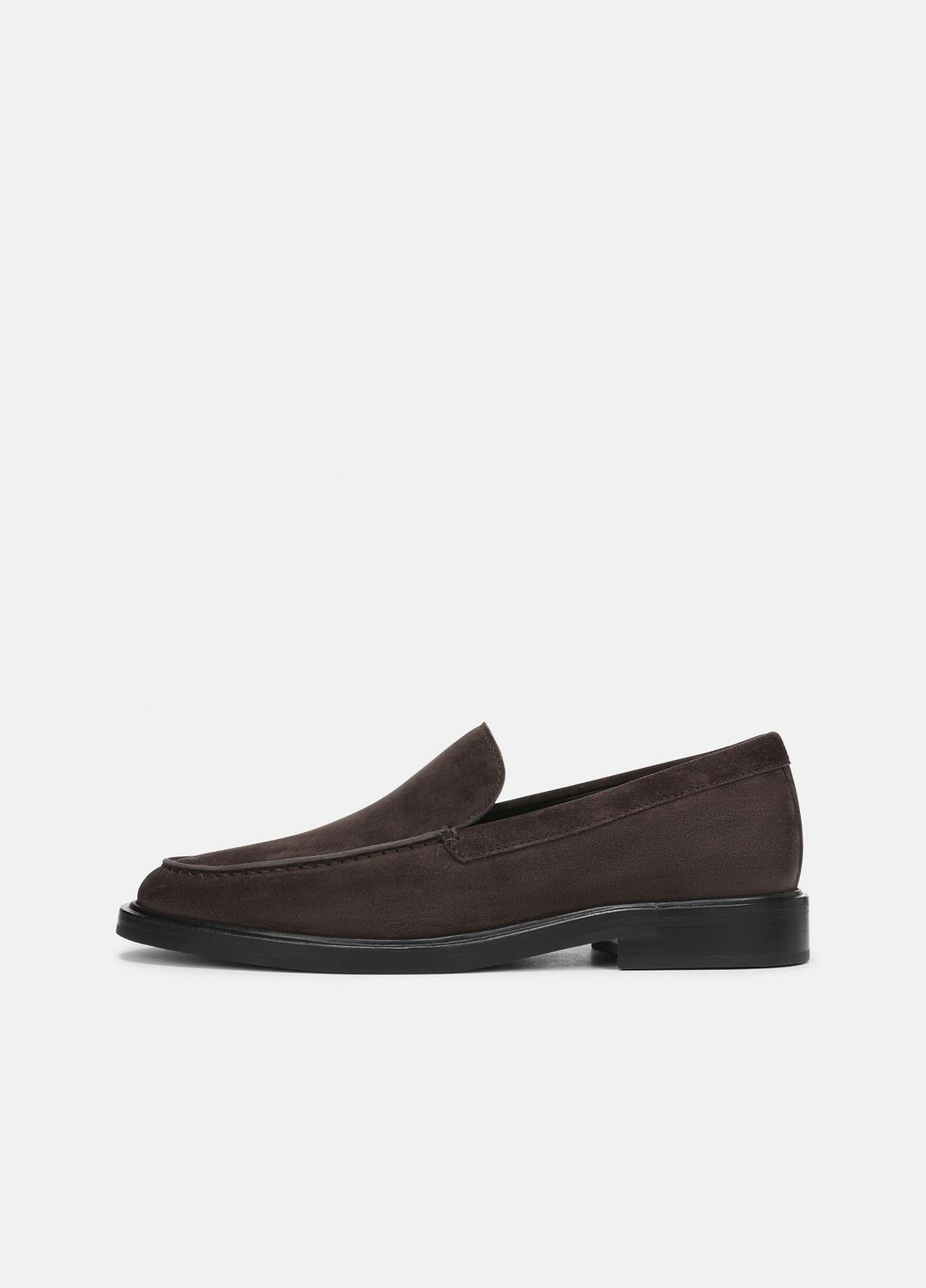 VINCE Men Grant Suede Loafer in Loafers COCOA BROWN