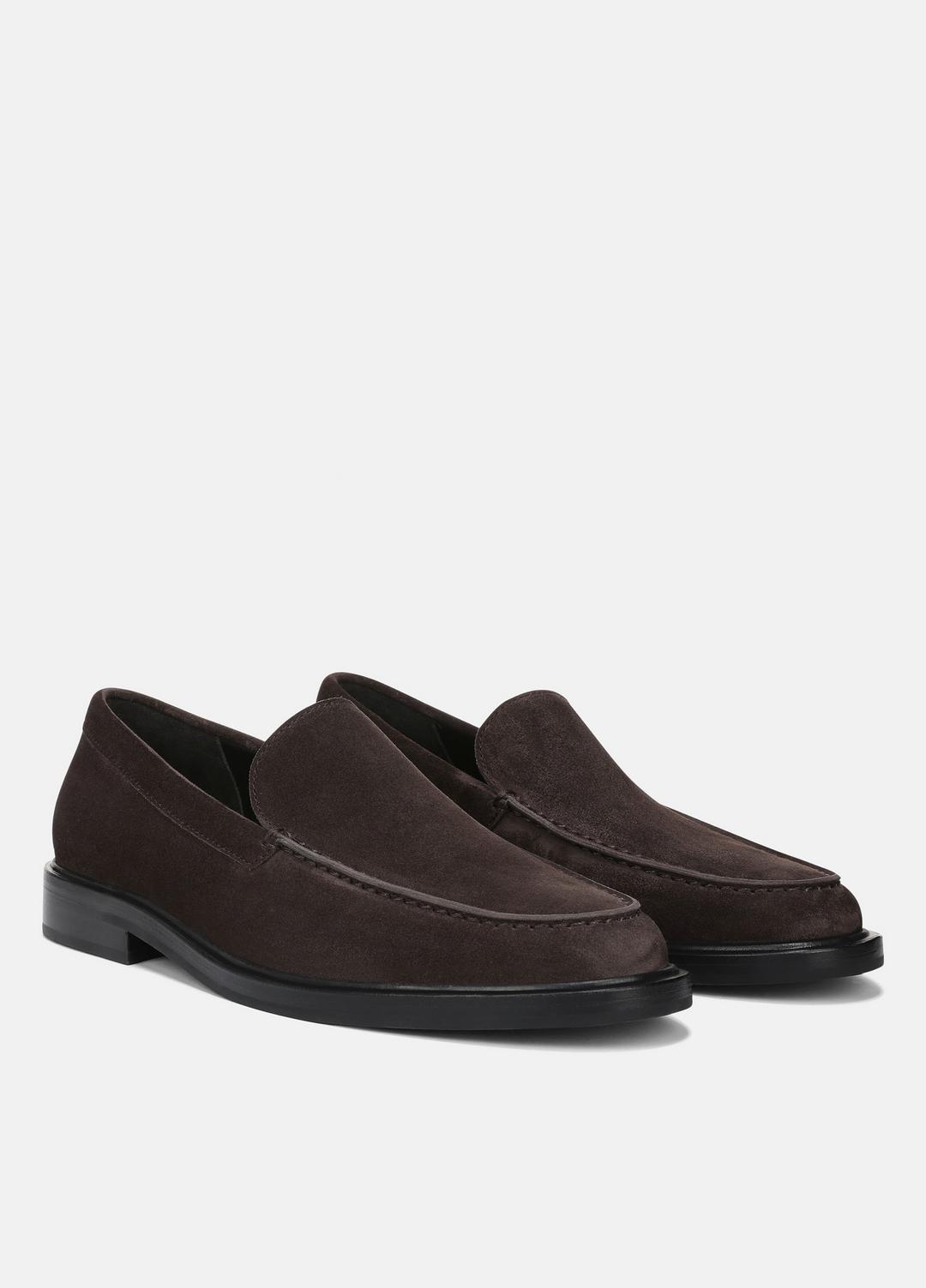 VINCE Men Grant Suede Loafer in Loafers COCOA BROWN