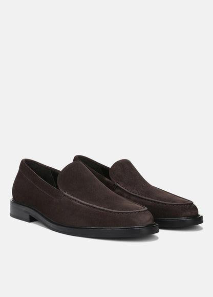 VINCE Men Grant Suede Loafer in Loafers COCOA BROWN