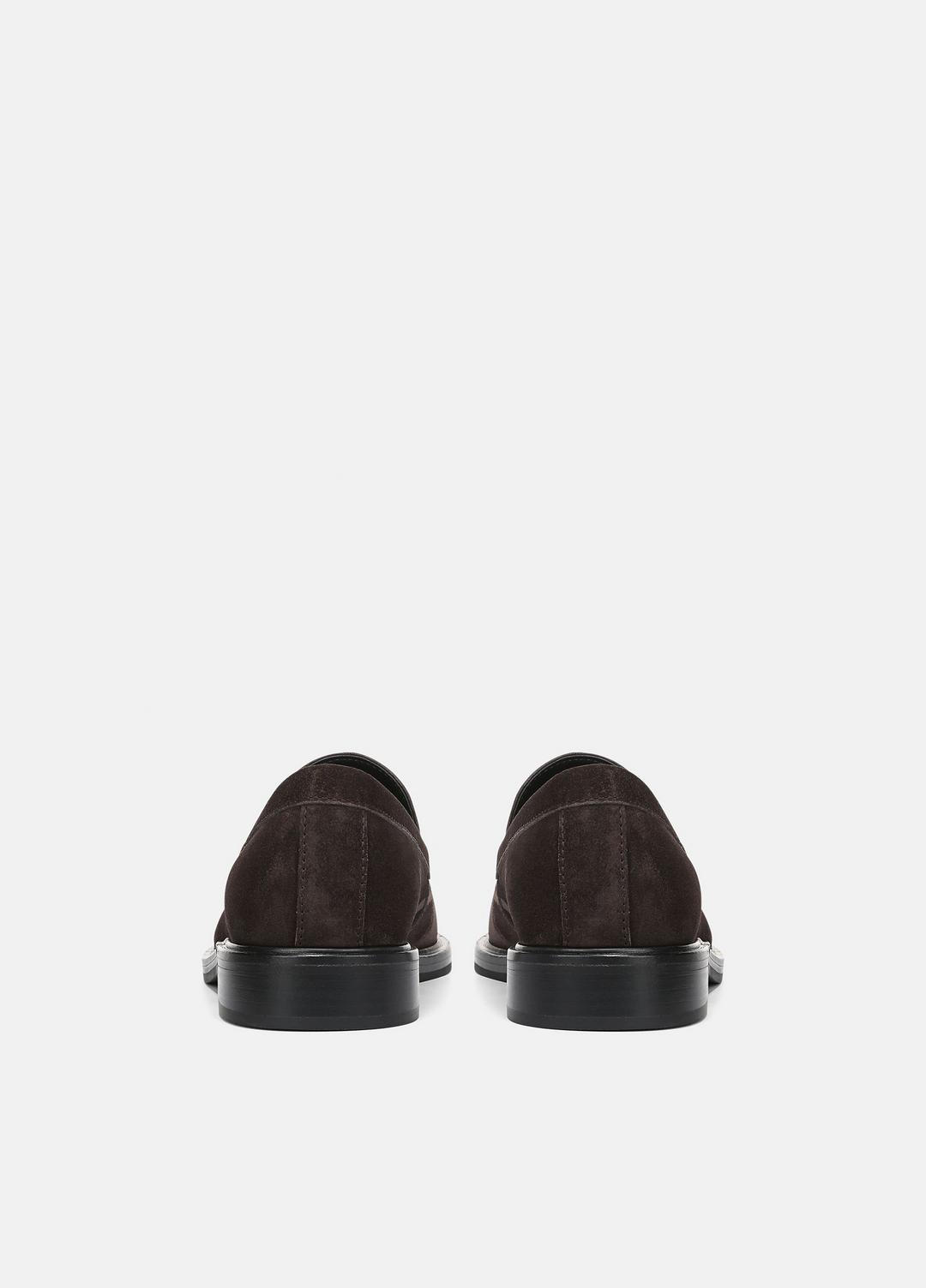 VINCE Men Grant Suede Loafer in Loafers COCOA BROWN