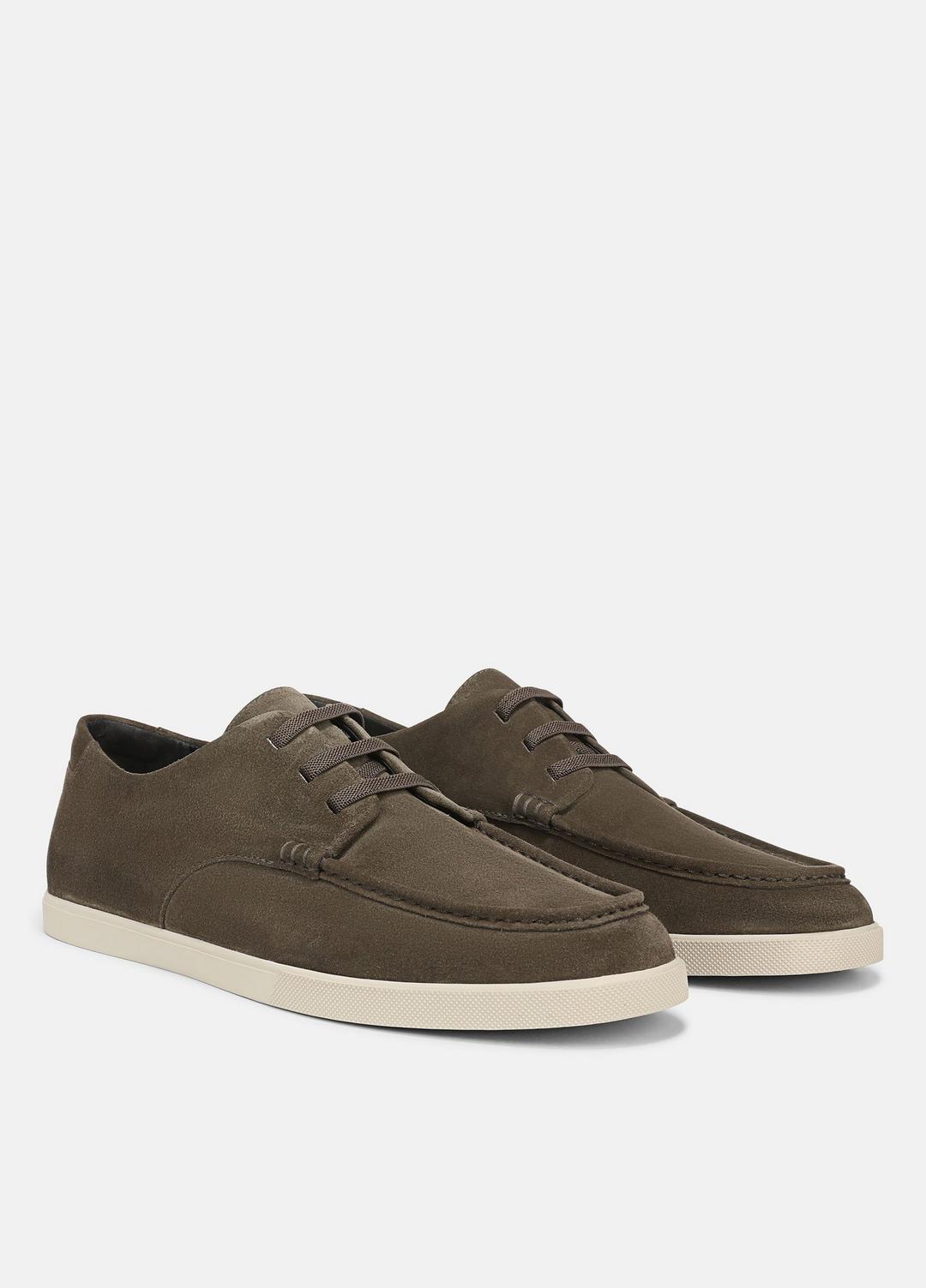 VINCE Men Spencer Suede Oxford in Loafers DARK ROAST