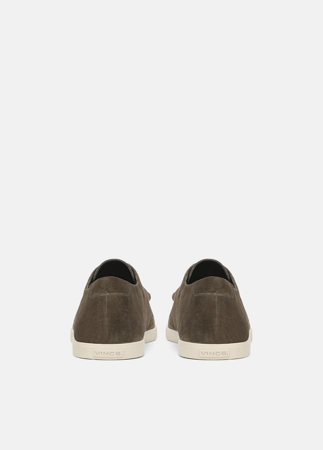 VINCE Men Spencer Suede Oxford in Loafers DARK ROAST