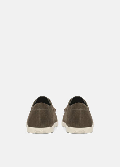 VINCE Men Spencer Suede Oxford in Loafers DARK ROAST