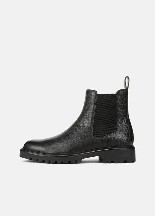 VINCE Men Dave Chelsea Boot in Boots BLACK