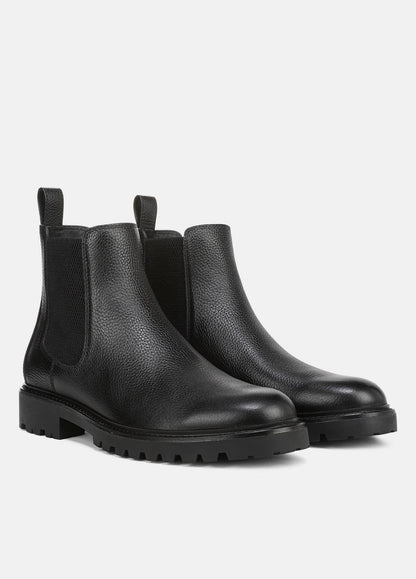 VINCE Men Dave Chelsea Boot in Boots BLACK