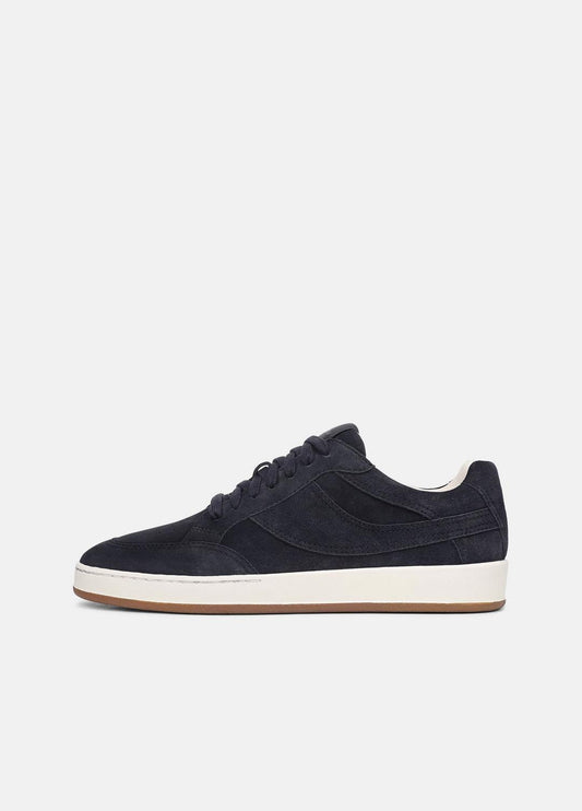 VINCE Men Pacifico Suede Sneaker in Sneakers COASTAL BLUE