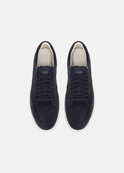 VINCE Men Pacifico Suede Sneaker in Sneakers COASTAL BLUE