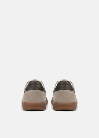 VINCE Men Oasis Contrast-Edge Suede & Leather Sneaker in Sneakers SANDSTORM/COCOA BROWN