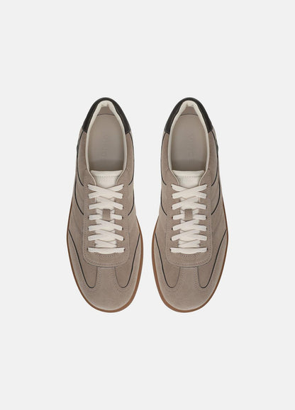 VINCE Men Oasis Contrast-Edge Suede & Leather Sneaker in Sneakers SANDSTORM/COCOA BROWN