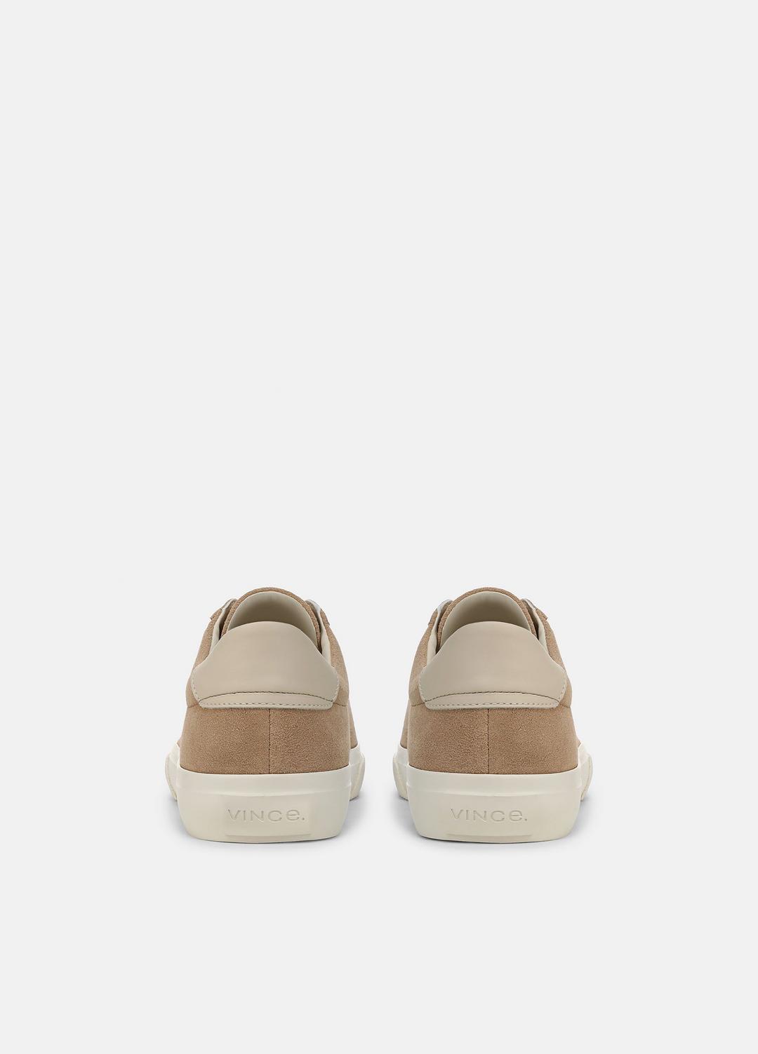 VINCE Men Fulton Suede Sneaker in Sneakers NEW CAMEL/MOONLIGHT