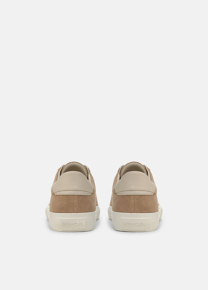 VINCE Men Fulton Suede Sneaker in Sneakers NEW CAMEL/MOONLIGHT
