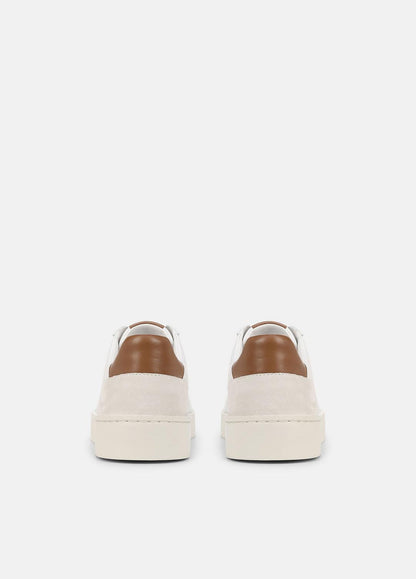 VINCE Men Peyton Leather Lace-Up Sneaker in Sneakers CHALK WHITE