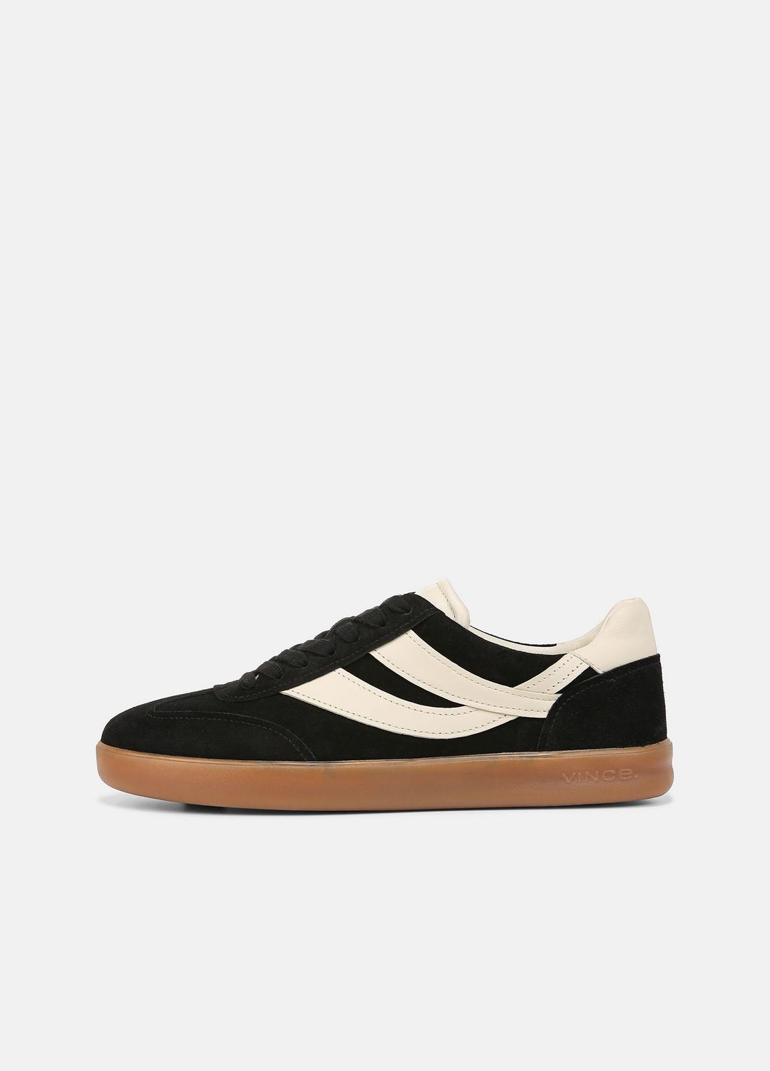 VINCE Men Oasis Leather Sneaker in Sneakers BLACK
