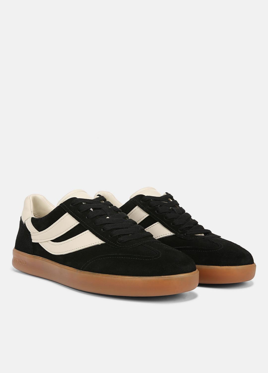 VINCE Men Oasis Leather Sneaker in Sneakers BLACK
