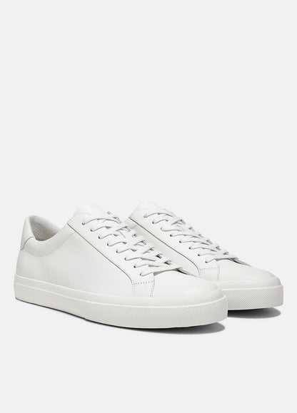 VINCE Men Fulton Leather Sneaker in Sneakers WHITE