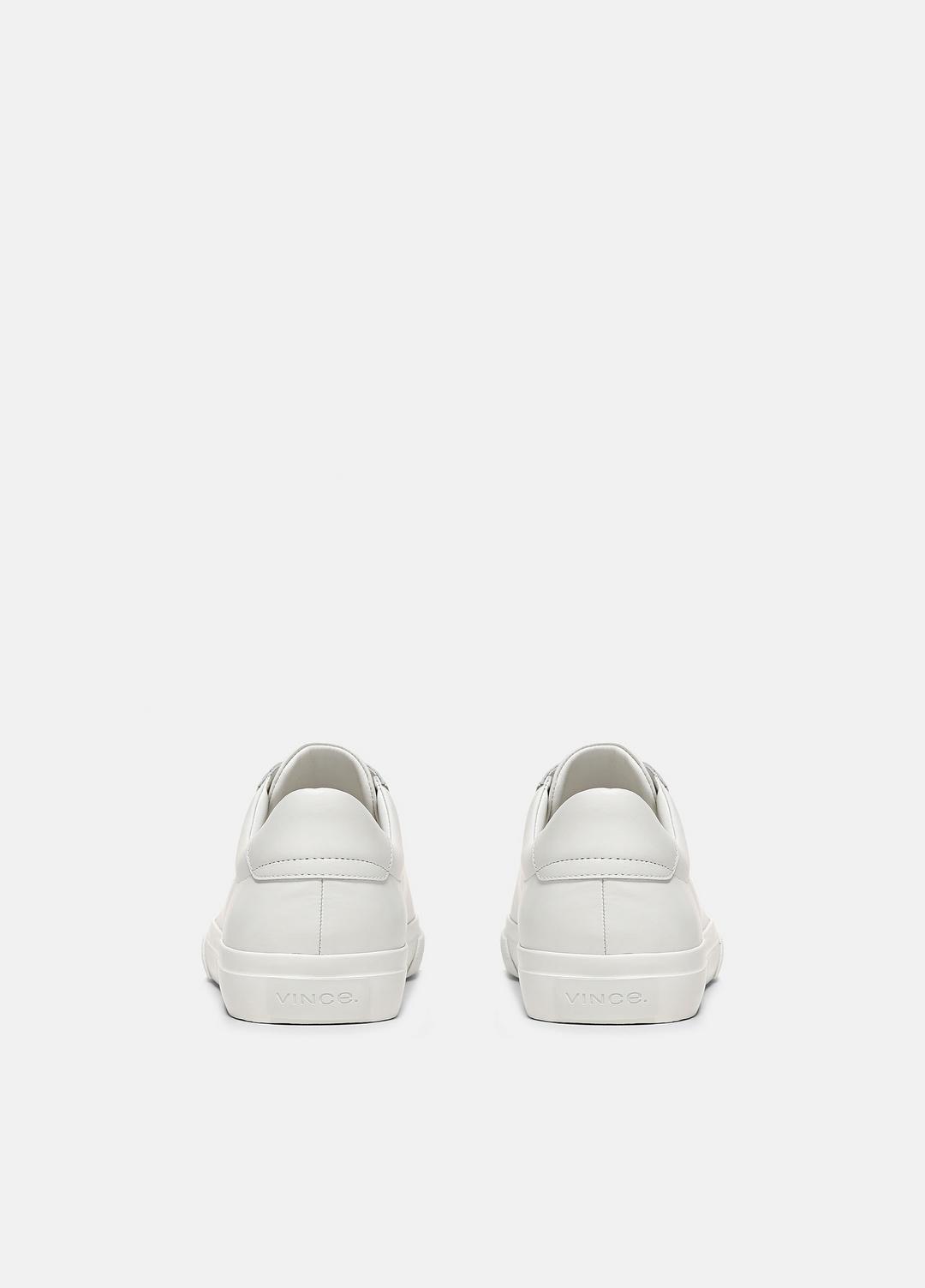 VINCE Men Fulton Leather Sneaker in Sneakers WHITE
