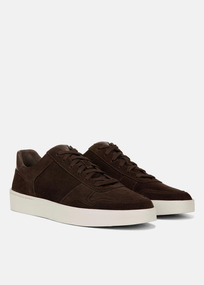 VINCE Men Peyton Suede Sneaker in Sneakers COCOA BROWN