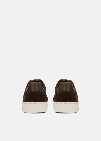 VINCE Men Peyton Suede Sneaker in Sneakers COCOA BROWN