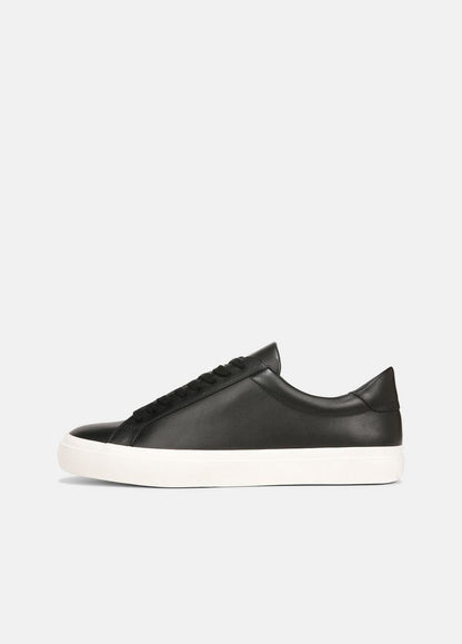 VINCE Men Fulton Leather Sneaker in Sneakers BLACK