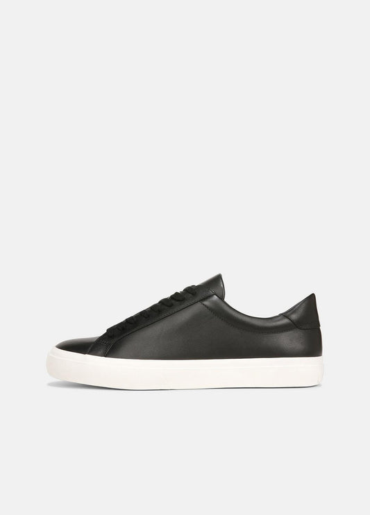 VINCE Men Fulton Leather Sneaker in Sneakers BLACK