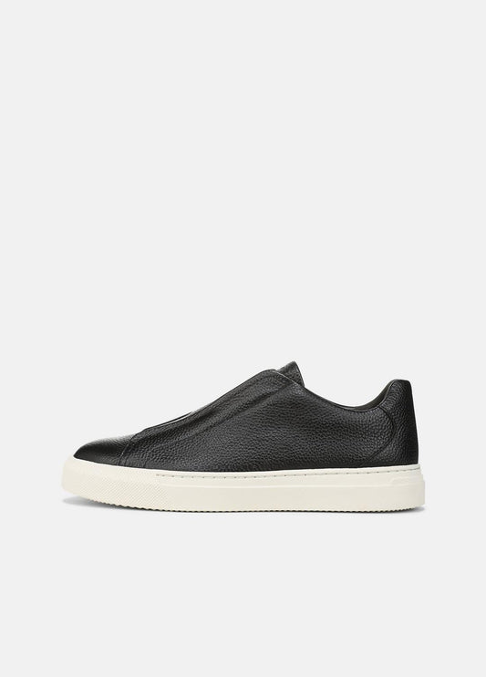 VINCE Men Lakewood Leather Sneaker in Sneakers BLACK