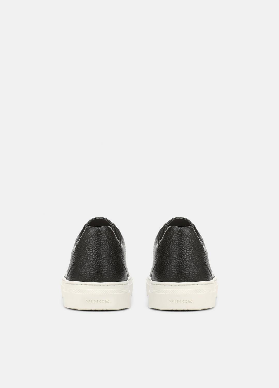 VINCE Men Lakewood Leather Sneaker in Sneakers BLACK