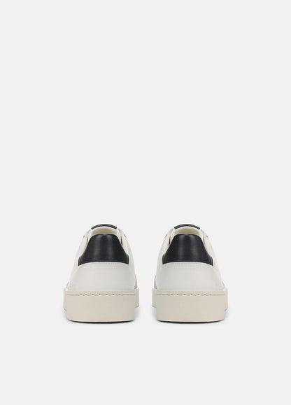 VINCE Men Peyton Leather Sneaker in Sneakers CHALK WHITE/HORCHATA/NIGHT BLUE