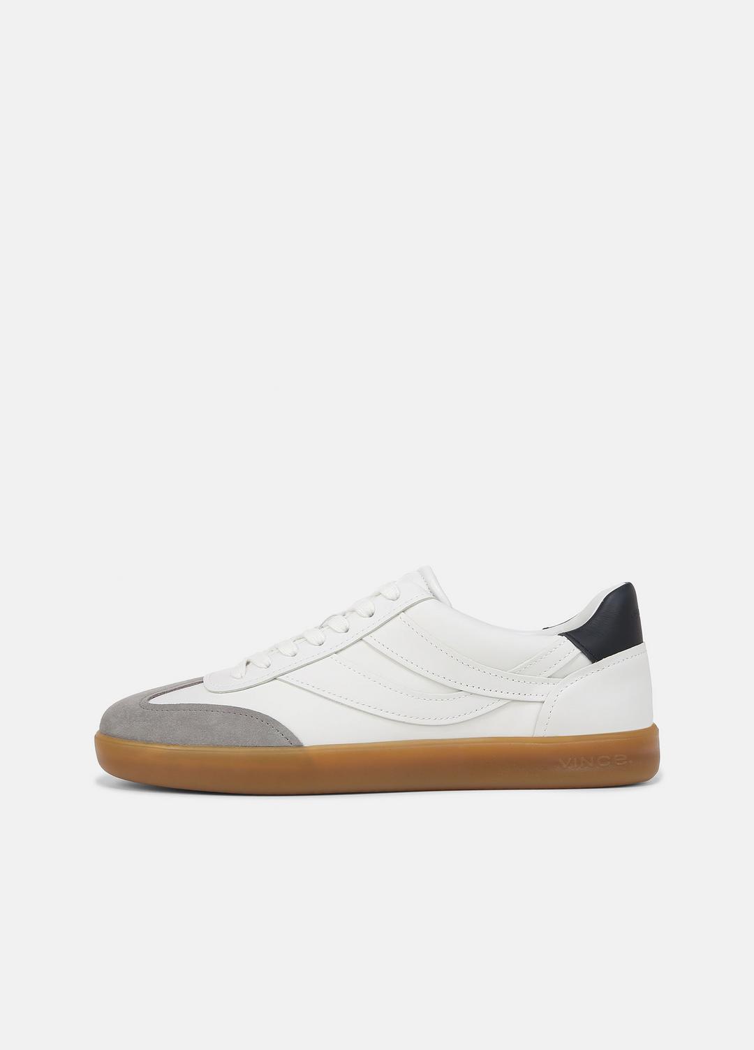 VINCE Men Oasis Leather Sneaker in Sneakers CHALK WHITE