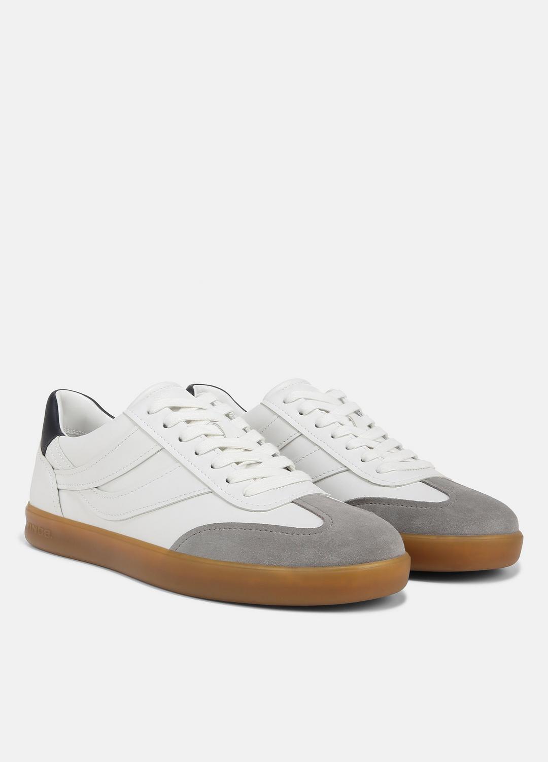 VINCE Men Oasis Leather Sneaker in Sneakers CHALK WHITE