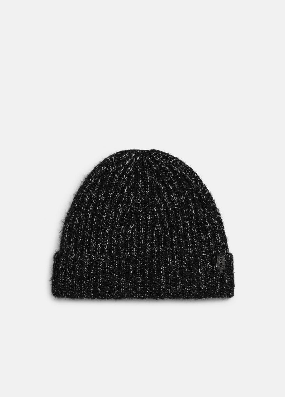 VINCE Men Cardigan-Stitch Beanie in Scarves & Hats HEATHER MARBLE