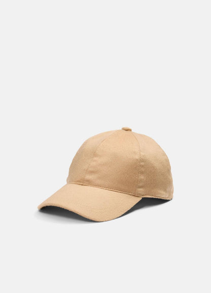 VINCE Men Cashmere Baseball Cap in Scarves & Hats CAMEL