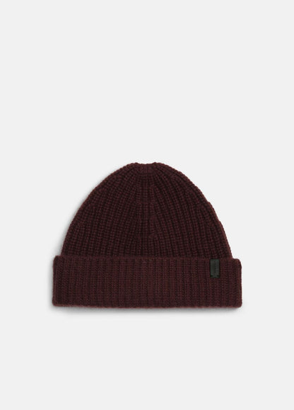 VINCE Men Cashmere Shaker-Stitch Beanie in Scarves & Hats PORT