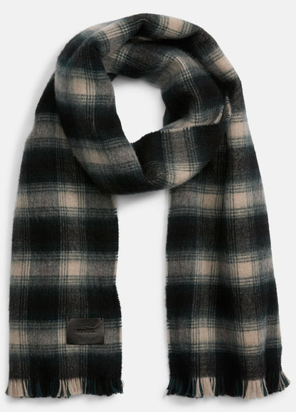 VINCE Men Brushed Plaid Wool Scarf in Scarves & Hats COUNTRY RACER