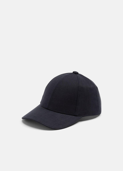 VINCE Men Hemp Baseball Cap in Scarves & Hats COASTAL BLUE