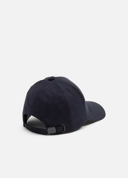 VINCE Men Hemp Baseball Cap in Scarves & Hats COASTAL BLUE