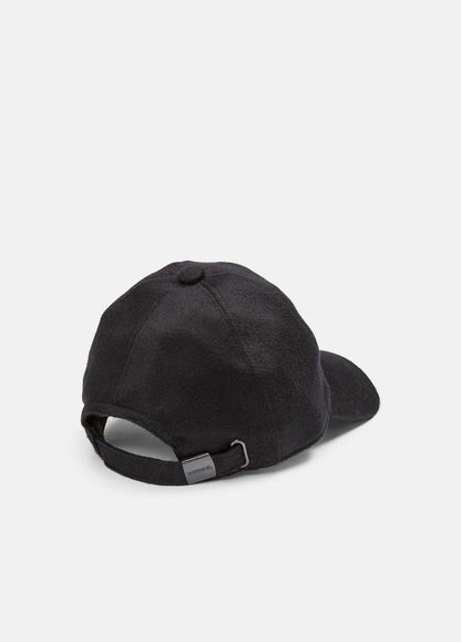 VINCE Men Cashmere Baseball Cap in Scarves & Hats BLACK