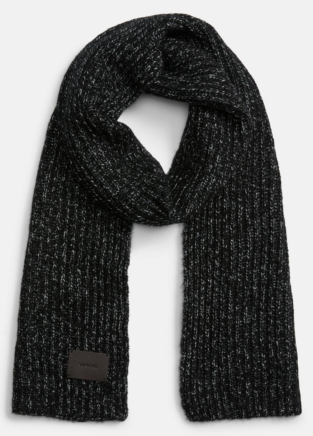 VINCE Men Cardigan-Stitch Scarf in Scarves & Hats HEATHER MARBLE