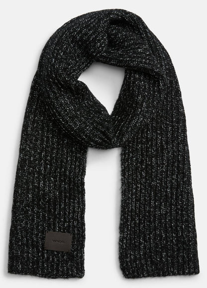VINCE Men Cardigan-Stitch Scarf in Scarves & Hats HEATHER MARBLE