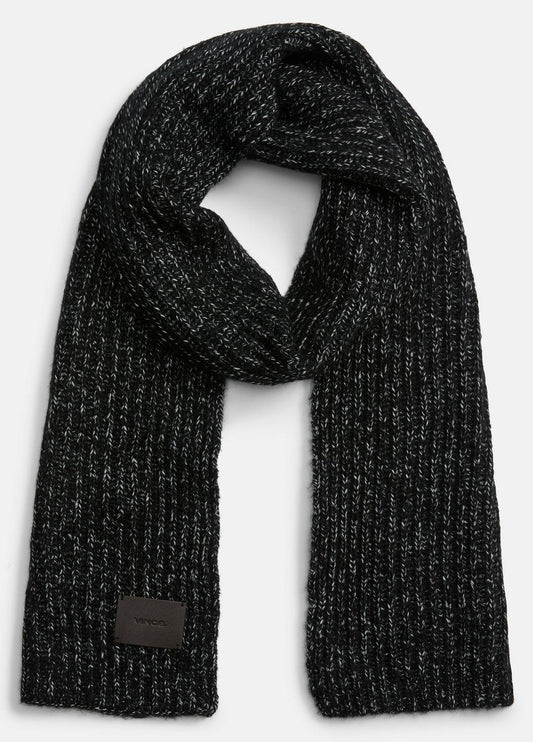 VINCE Men Cardigan-Stitch Scarf in Scarves & Hats HEATHER MARBLE