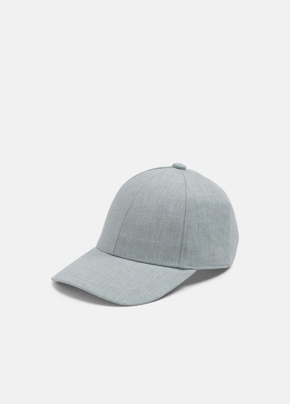 VINCE Men Hemp Baseball Cap in Scarves & Hats IRON