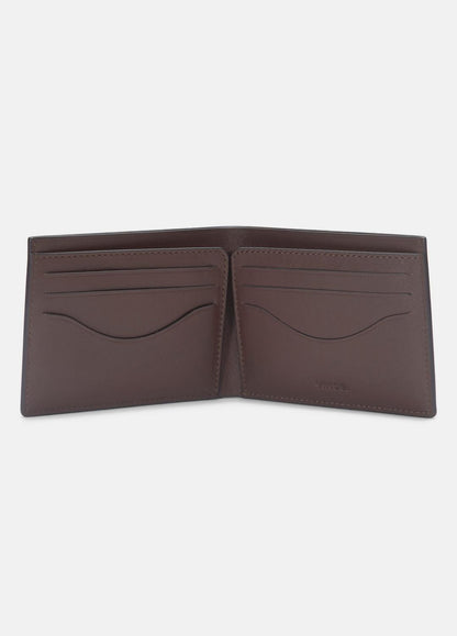 VINCE Men Suede Bifold Wallet in Bags CHOCOLATE