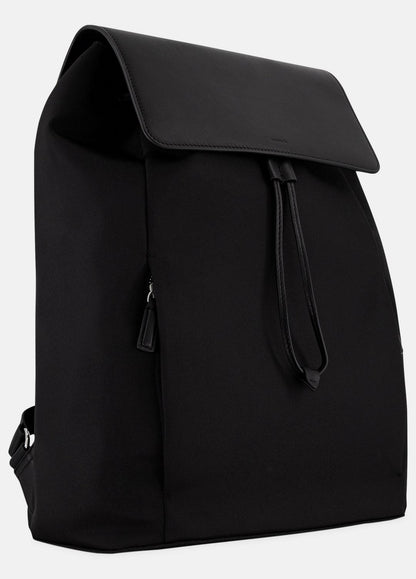 VINCE Men Drayton Nylon Flap Backpack in Bags BLACK