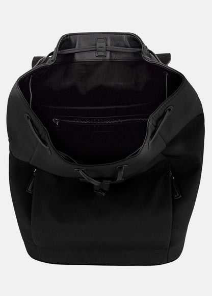 VINCE Men Drayton Nylon Flap Backpack in Bags BLACK