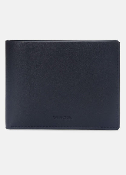 VINCE Men Nappa Leather Bifold Wallet in Bags BLACK