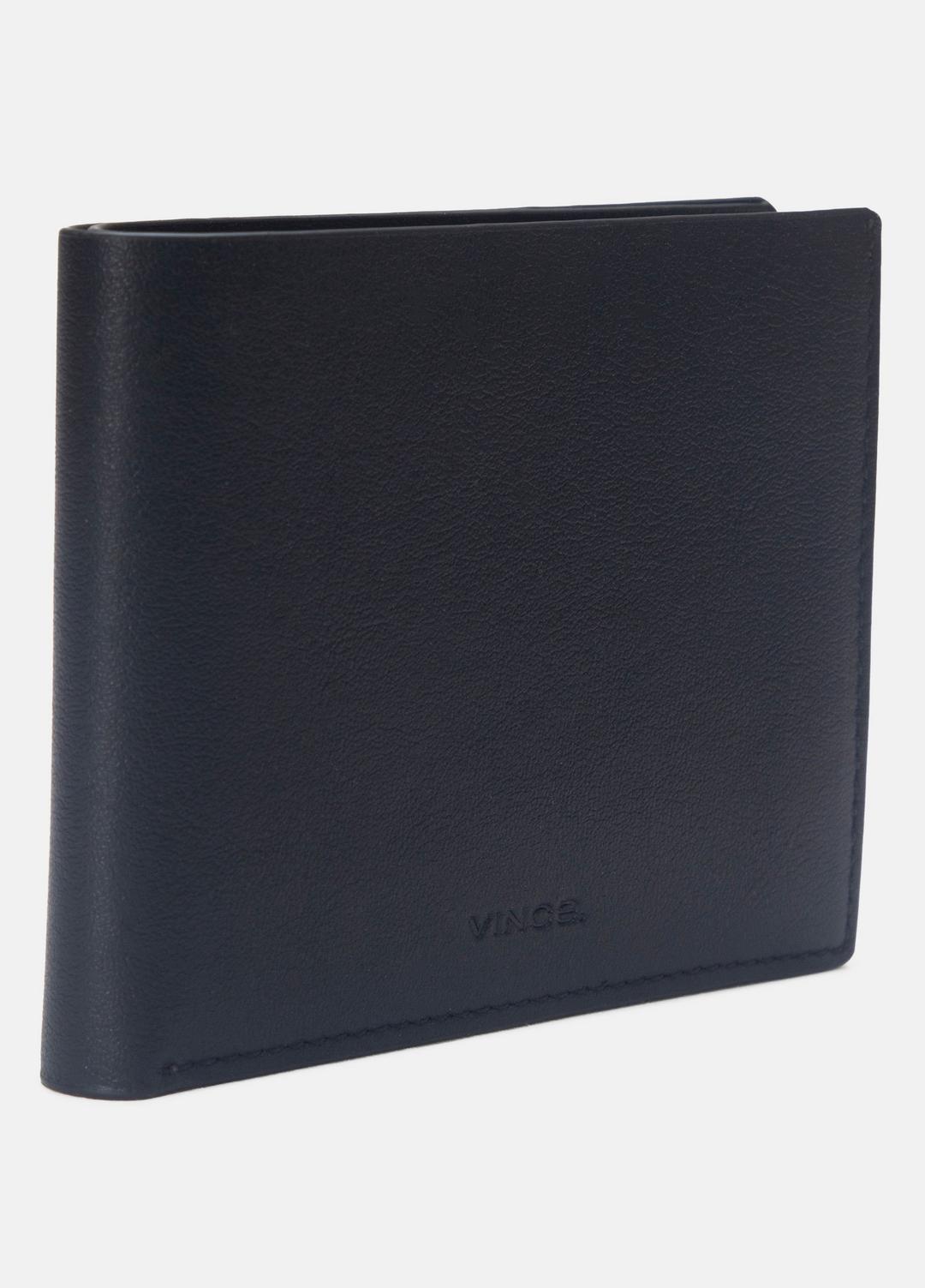 VINCE Men Nappa Leather Bifold Wallet in Bags BLACK